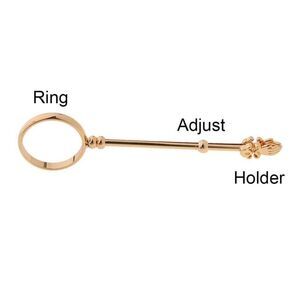 NWT Wool + Pepper Co. Gold Upscale Ring Holder Device